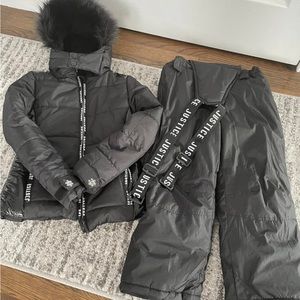 Girls winter snowsuit